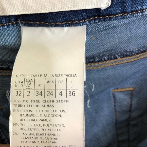 MaxMara WL Mid Rise Women’s Skinny Jean Leggings Size 2 - Picture 8 of 8